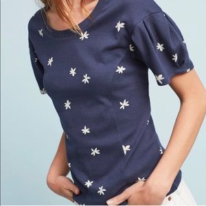Anthropologie short-sleeved top